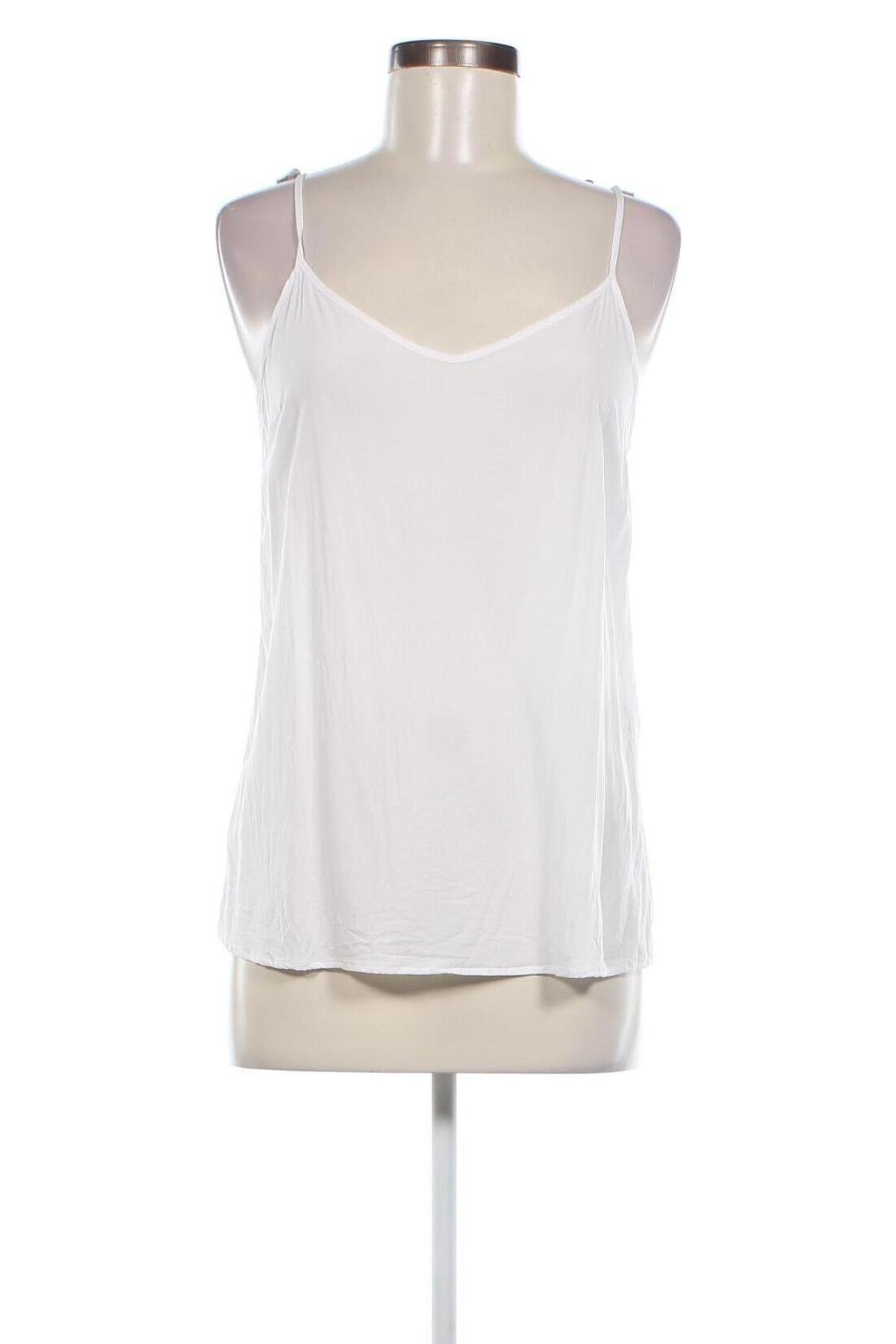 Γυναικείο αμάνικο μπλουζάκι TWINSET, Μέγεθος L, Χρώμα Λευκό, Τιμή 17,17 €