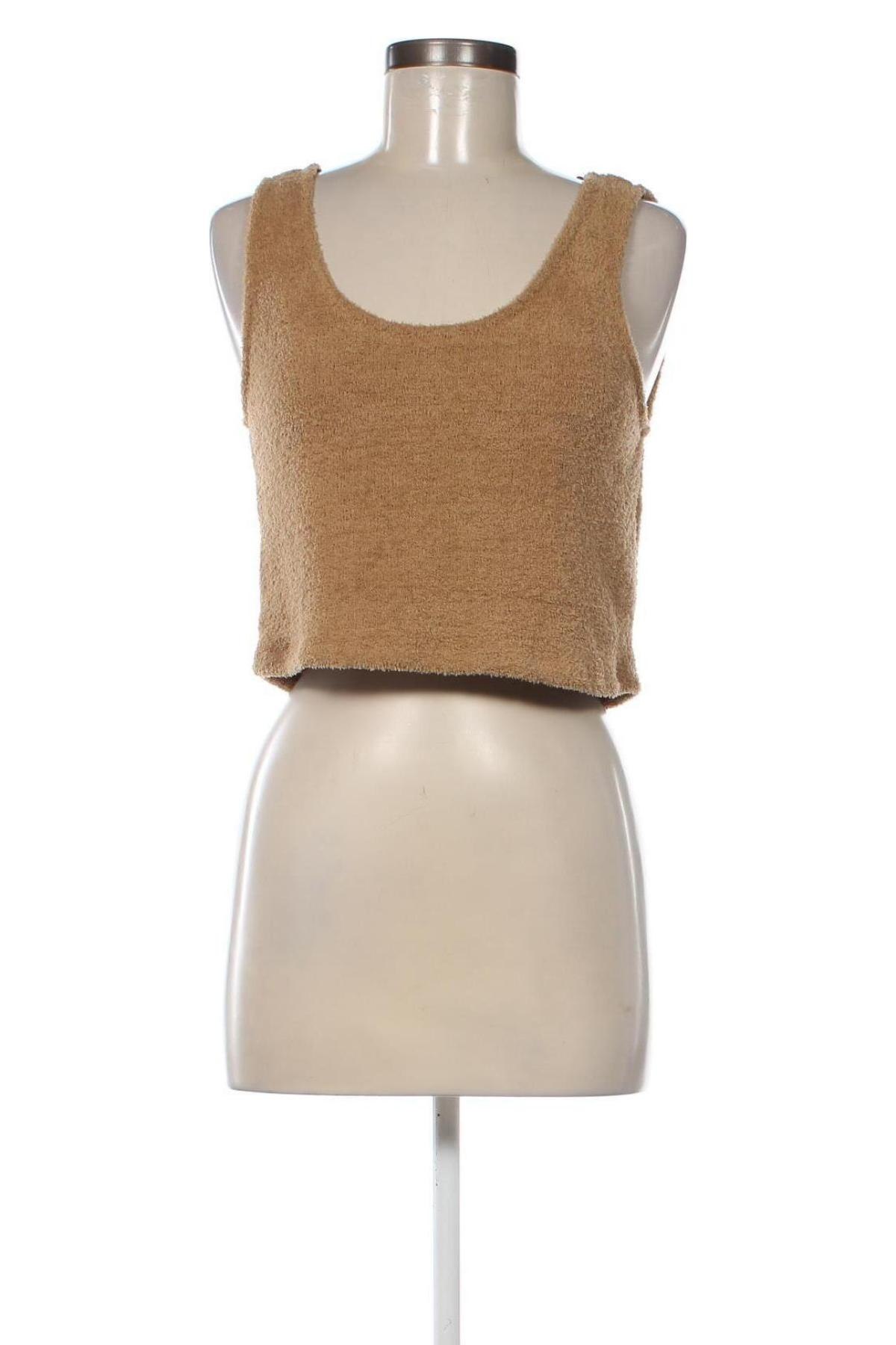Γυναικείο αμάνικο μπλουζάκι Vero Moda, Μέγεθος XL, Χρώμα  Μπέζ, Τιμή 2,23 €