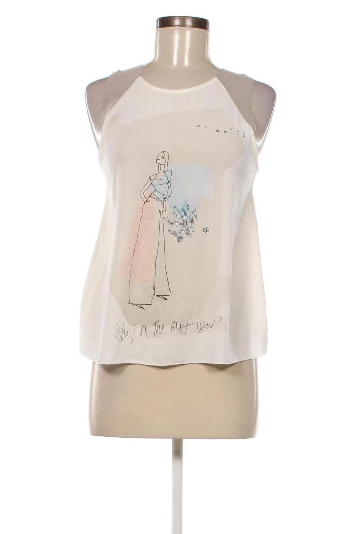 Γυναικείο αμάνικο μπλουζάκι Zara, Μέγεθος S, Χρώμα Πολύχρωμο, Τιμή 6,14 €