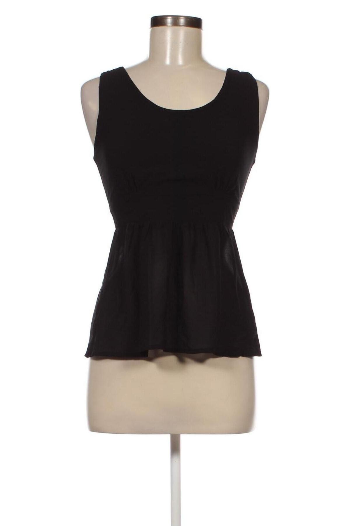 Γυναικείο αμάνικο μπλουζάκι Zenana, Μέγεθος S, Χρώμα Μαύρο, Τιμή 1,61 €
