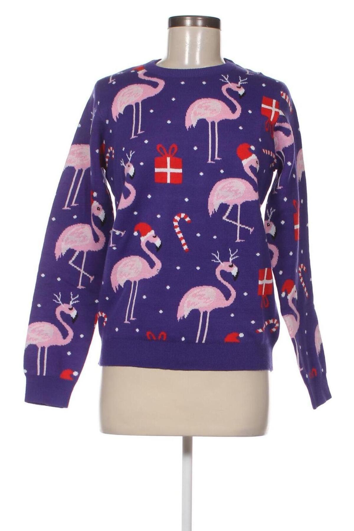 Дамски пуловер, Размер S, Цвят Лилав, Цена 29,01 лв.