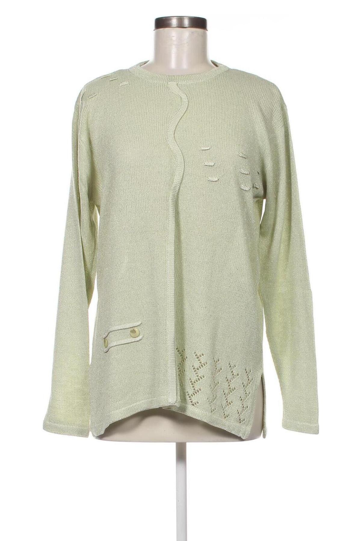 Дамски пуловер, Размер XL, Цвят Зелен, Цена 16,00 лв.