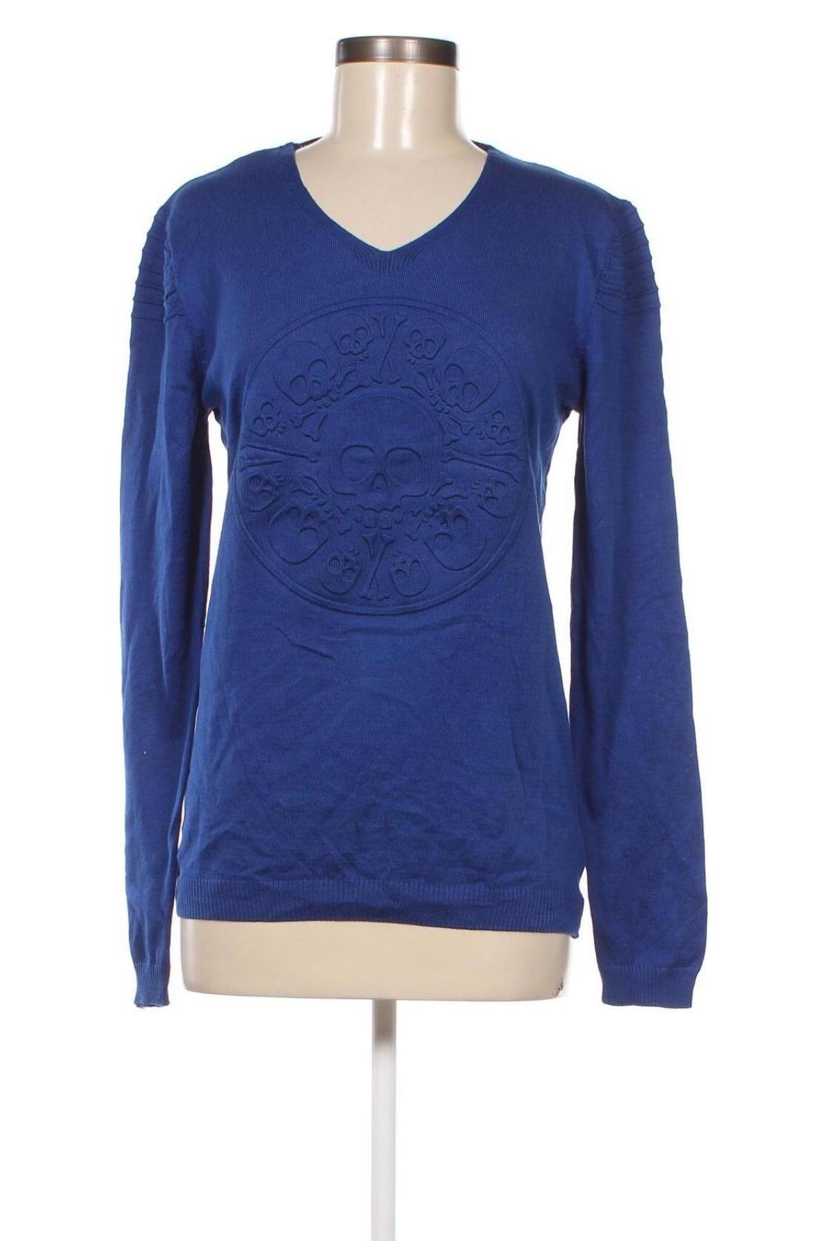Γυναικείο πουλόβερ, Μέγεθος L, Χρώμα Μπλέ, Τιμή 12,80 €