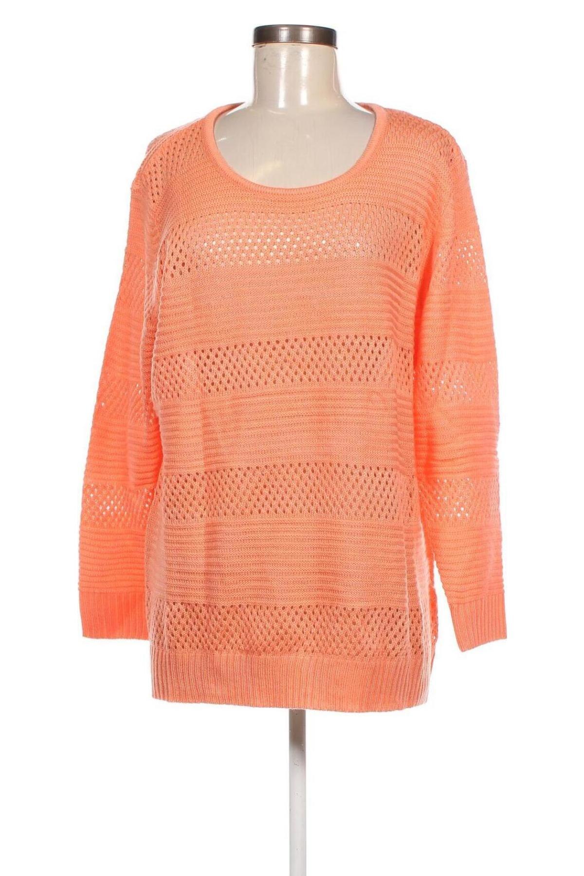 Γυναικείο πουλόβερ, Μέγεθος XL, Χρώμα Πορτοκαλί, Τιμή 3,05 €