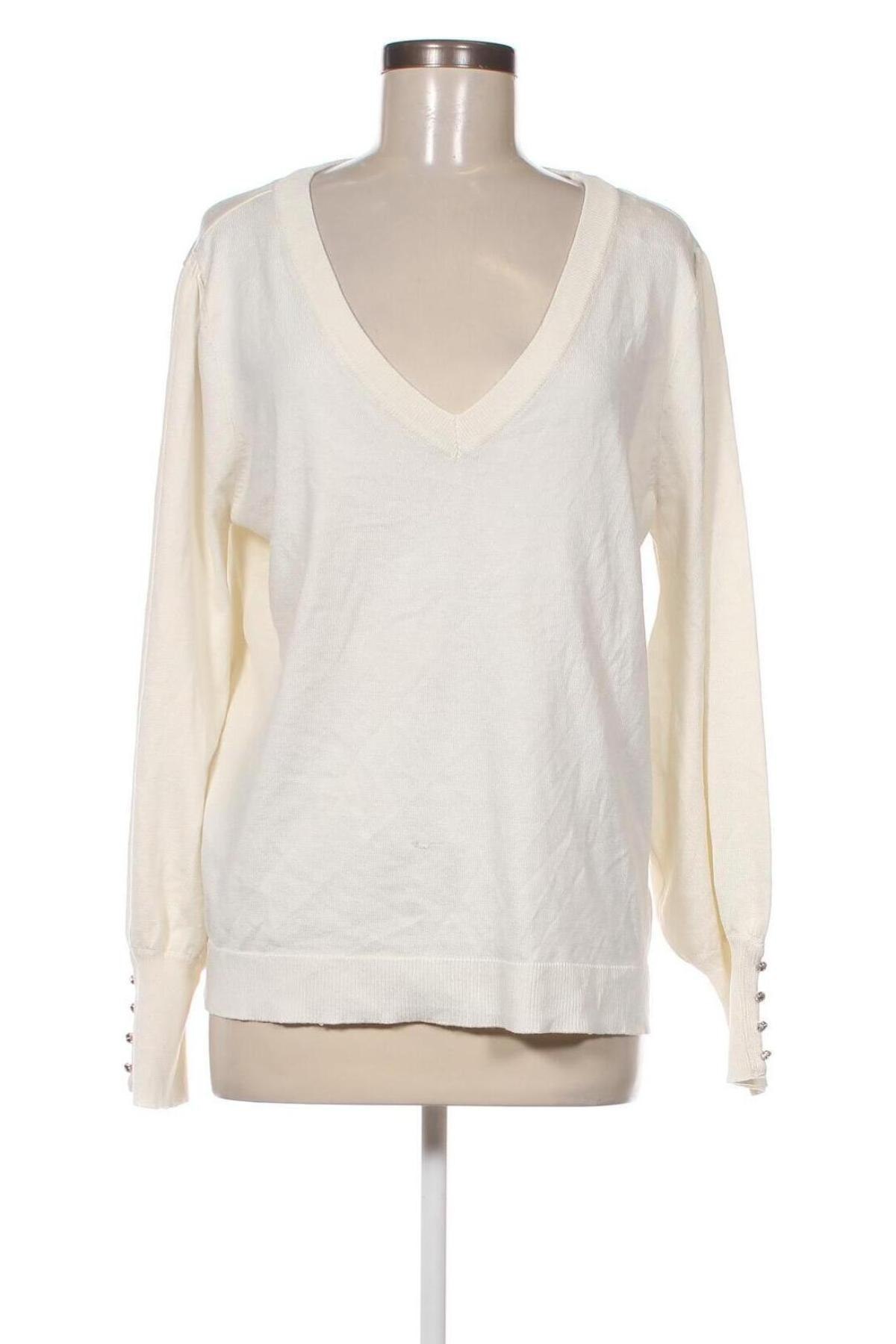 Γυναικείο πουλόβερ Body Flirt, Μέγεθος XL, Χρώμα Λευκό, Τιμή 3,05 €