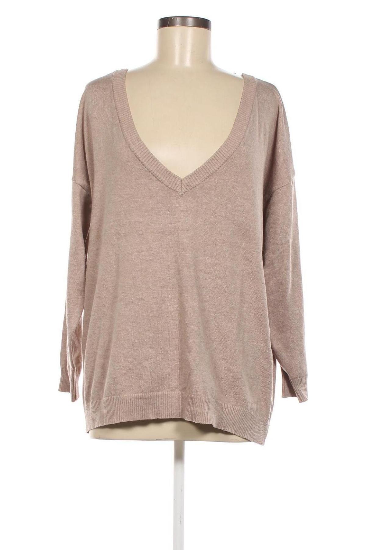 Γυναικείο πουλόβερ Body Flirt, Μέγεθος XL, Χρώμα  Μπέζ, Τιμή 17,94 €
