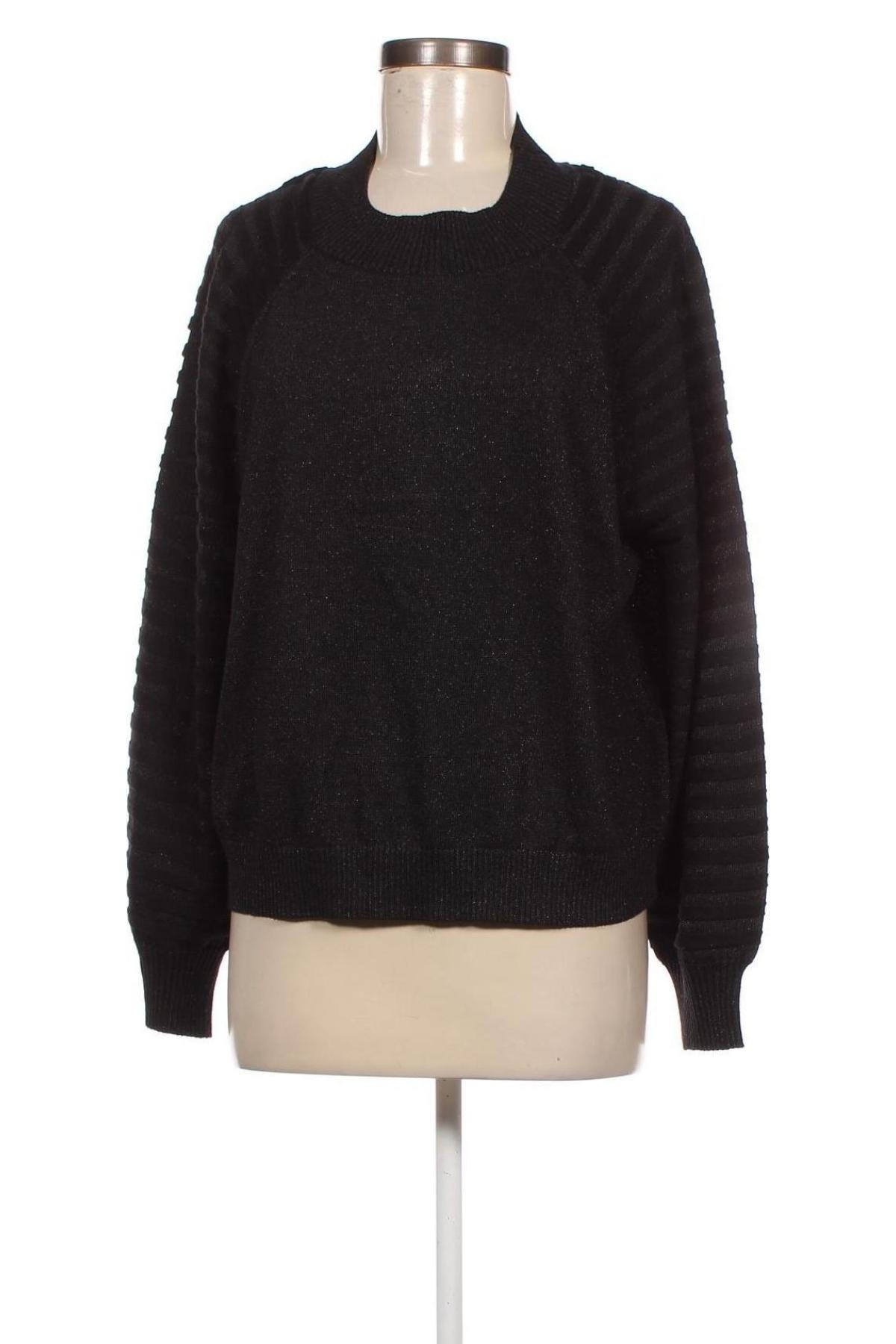 Дамски пуловер C&A, Размер M, Цвят Черен, Цена 4,76 лв.