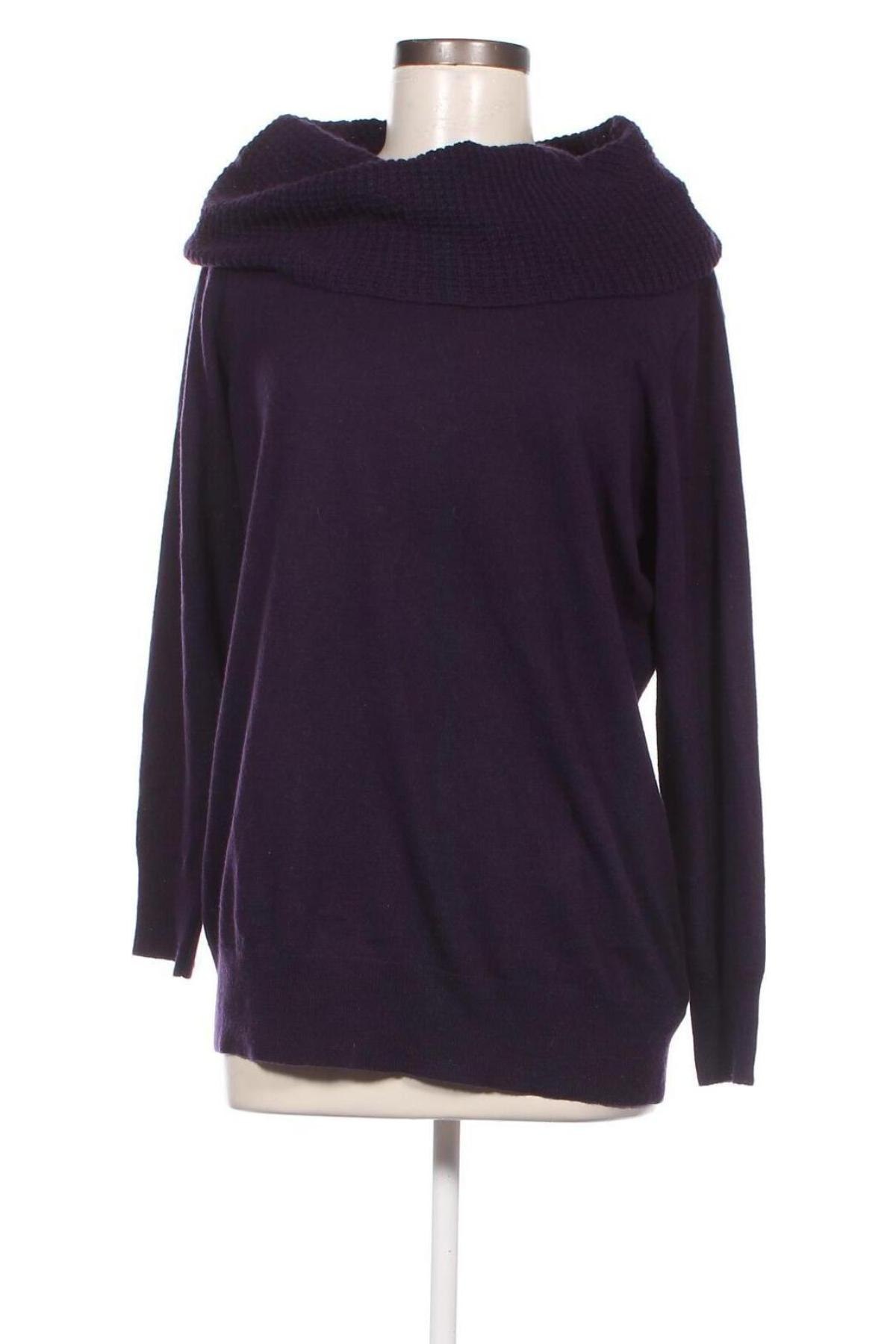 Дамски пуловер Canda, Размер L, Цвят Лилав, Цена 7,25 лв.