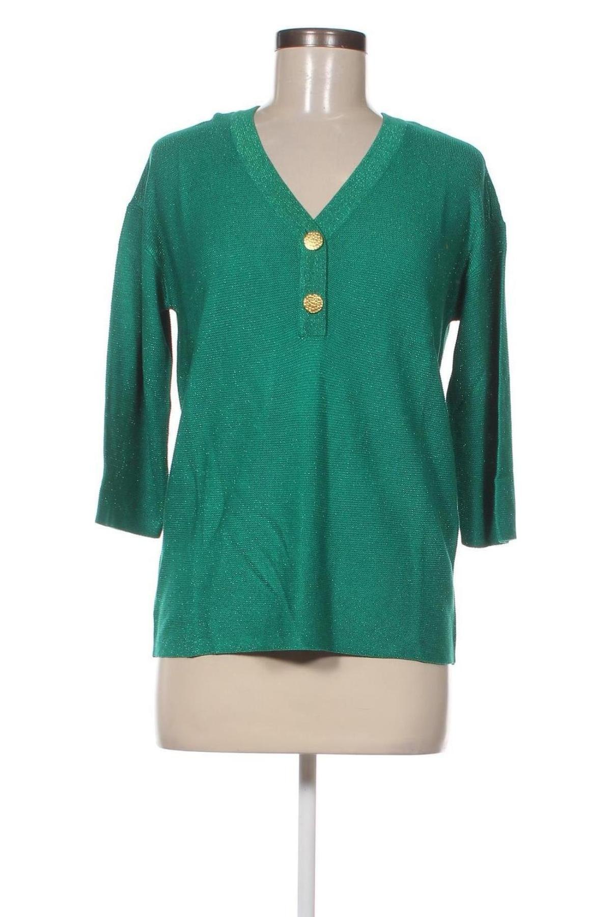 Pulover de femei Cortefiel, Mărime S, Culoare Verde, Preț 48,65 Lei