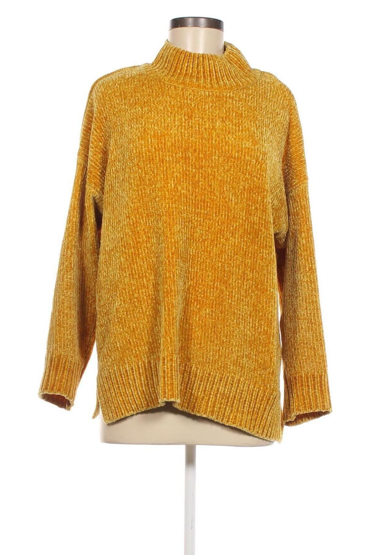 Γυναικείο πουλόβερ F&F, Μέγεθος L, Χρώμα Κίτρινο, Τιμή 2,68 €