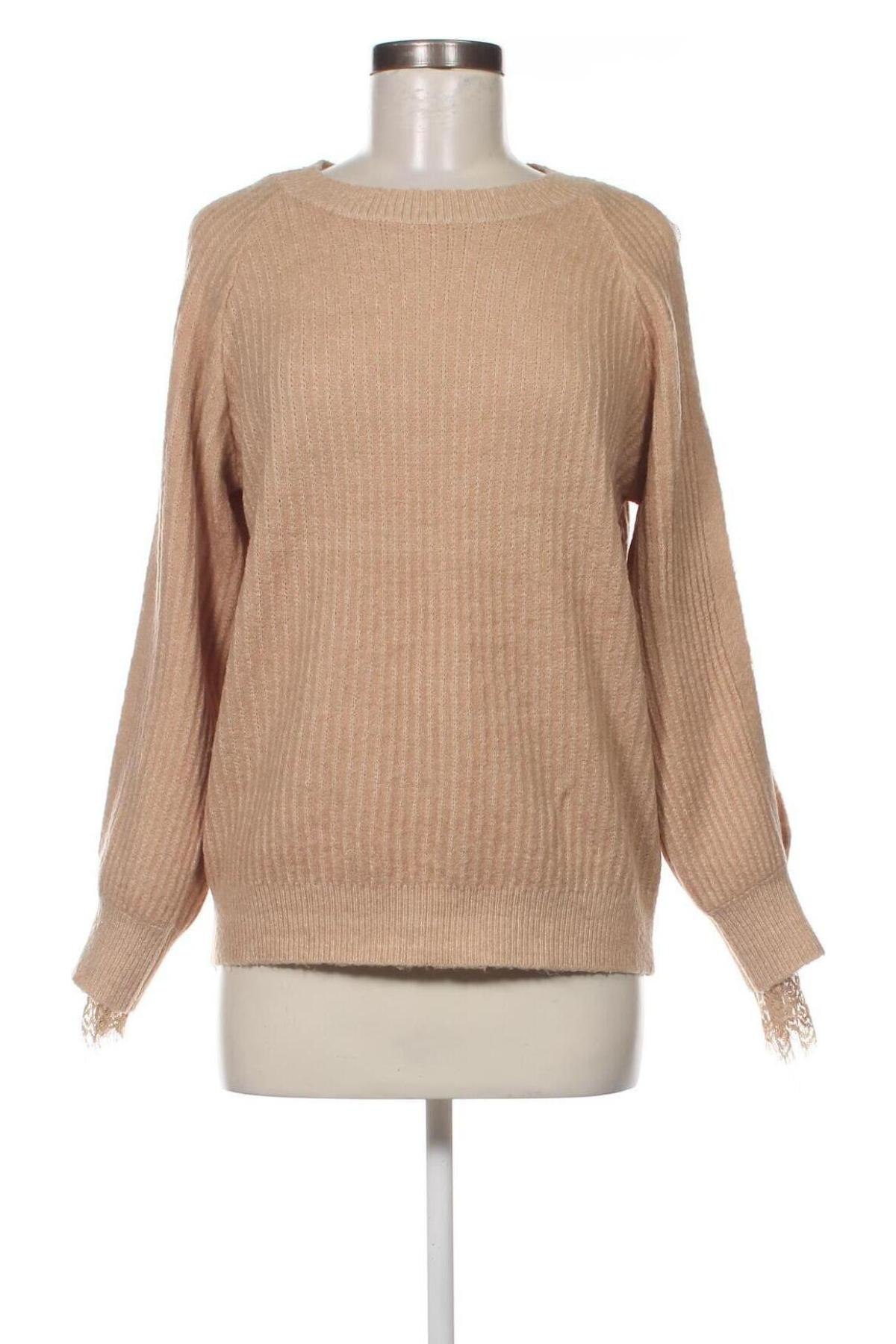 Damenpullover Fashion, Größe M, Farbe Beige, Preis 14,83 €