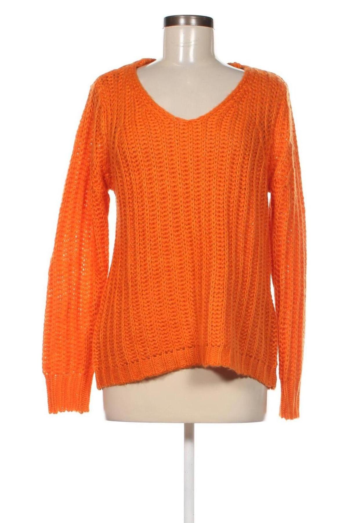 Γυναικείο πουλόβερ Fransa, Μέγεθος S, Χρώμα Πορτοκαλί, Τιμή 13,46 €