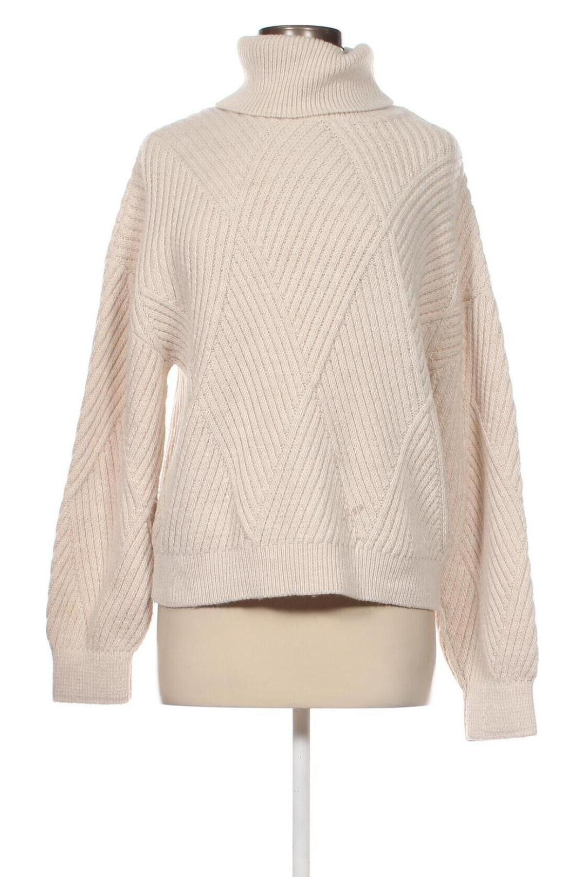 Дамски пуловер Guido Maria Kretschmer for About You, Размер S, Цвят Бежов, Цена 87,00 лв.