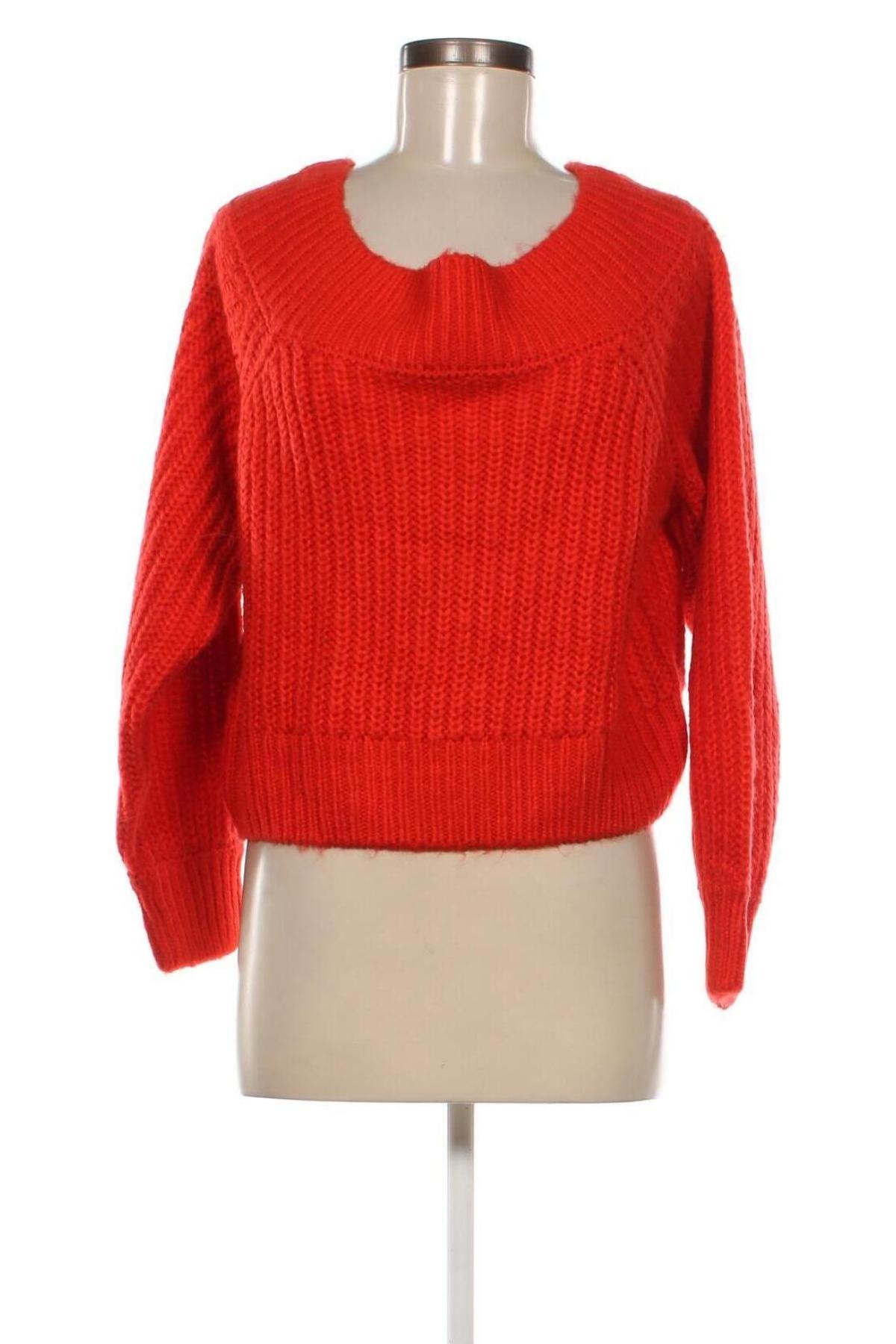 Γυναικείο πουλόβερ H&M Divided, Μέγεθος M, Χρώμα Κόκκινο, Τιμή 3,15 €