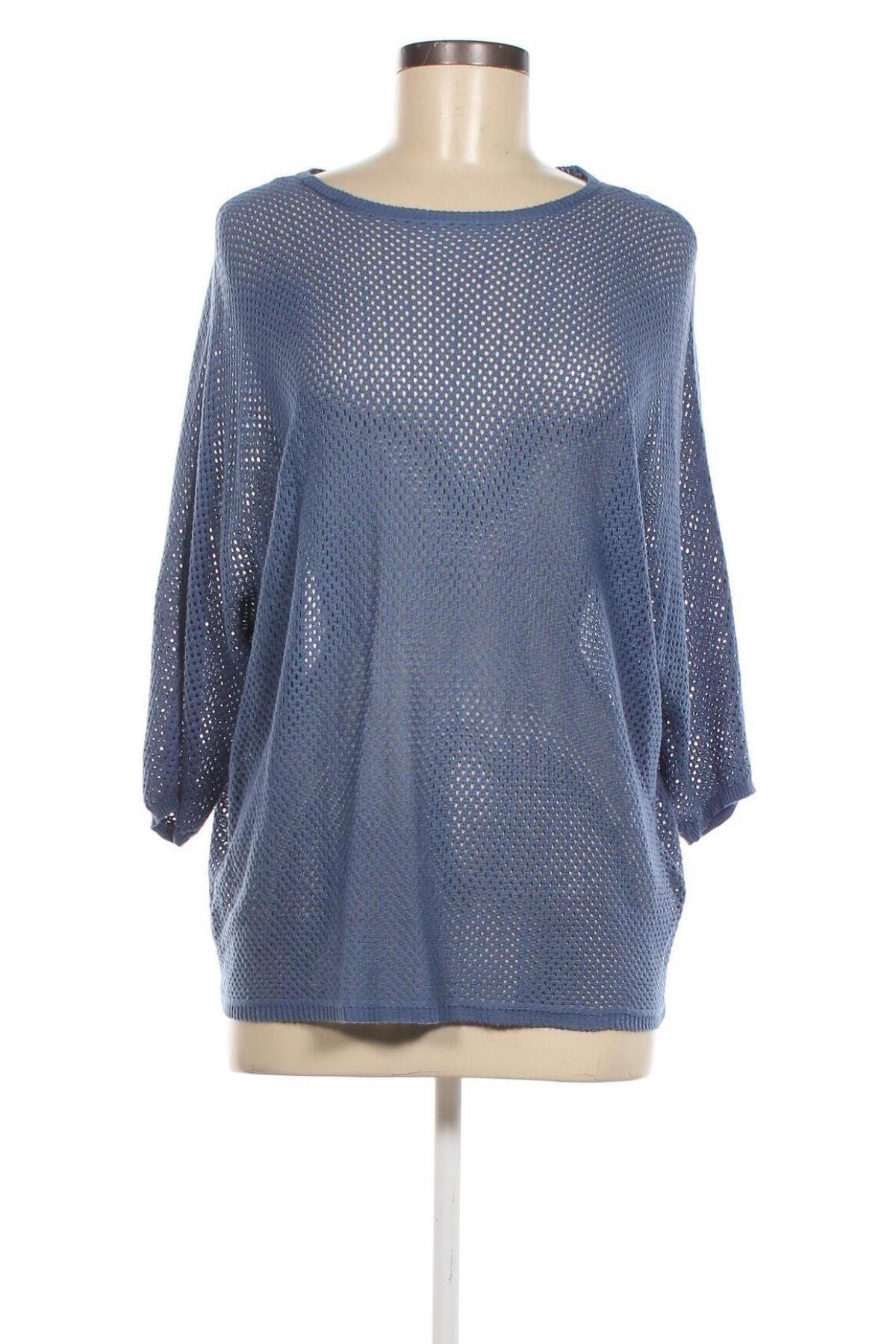 Γυναικείο πουλόβερ Jean Pascale, Μέγεθος L, Χρώμα Μπλέ, Τιμή 3,59 €