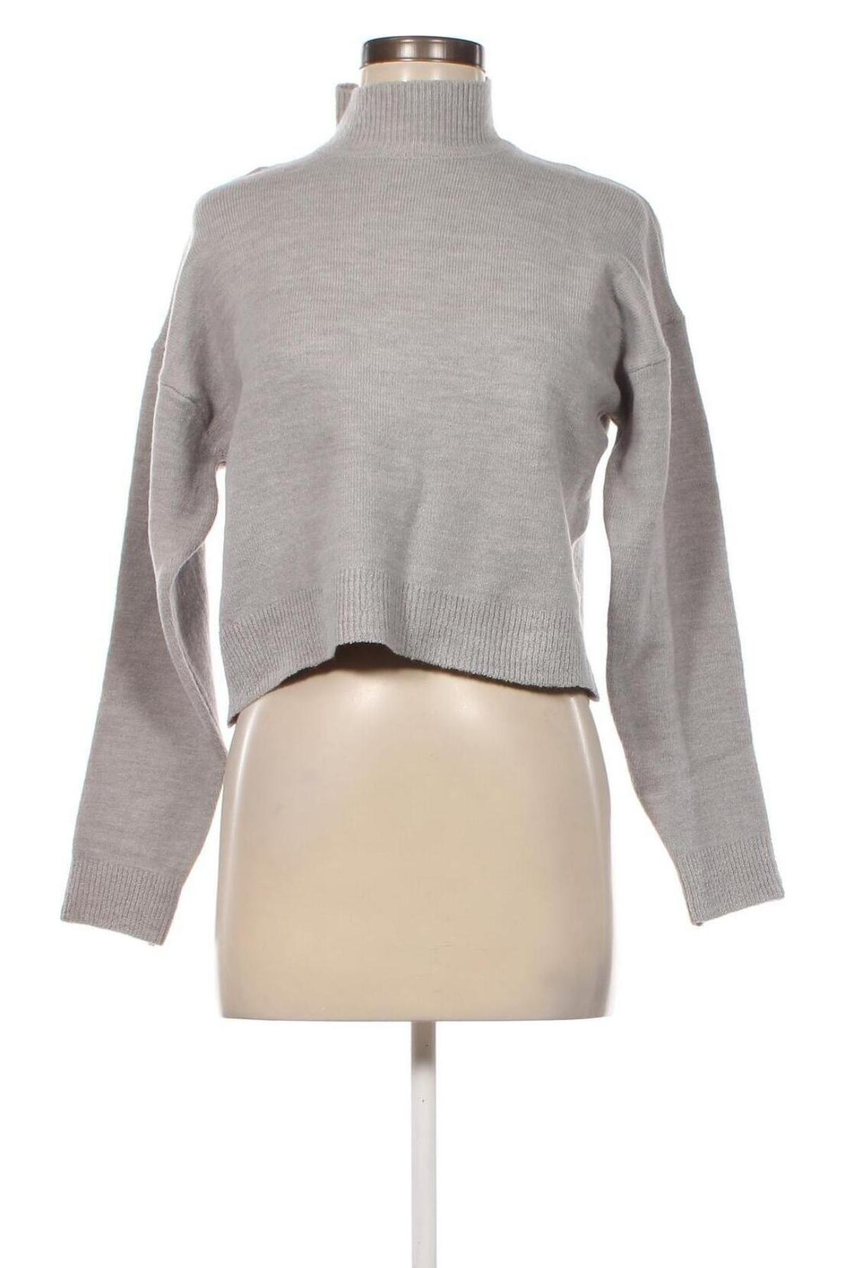 Γυναικείο πουλόβερ Jennyfer, Μέγεθος S, Χρώμα Γκρί, Τιμή 6,40 €