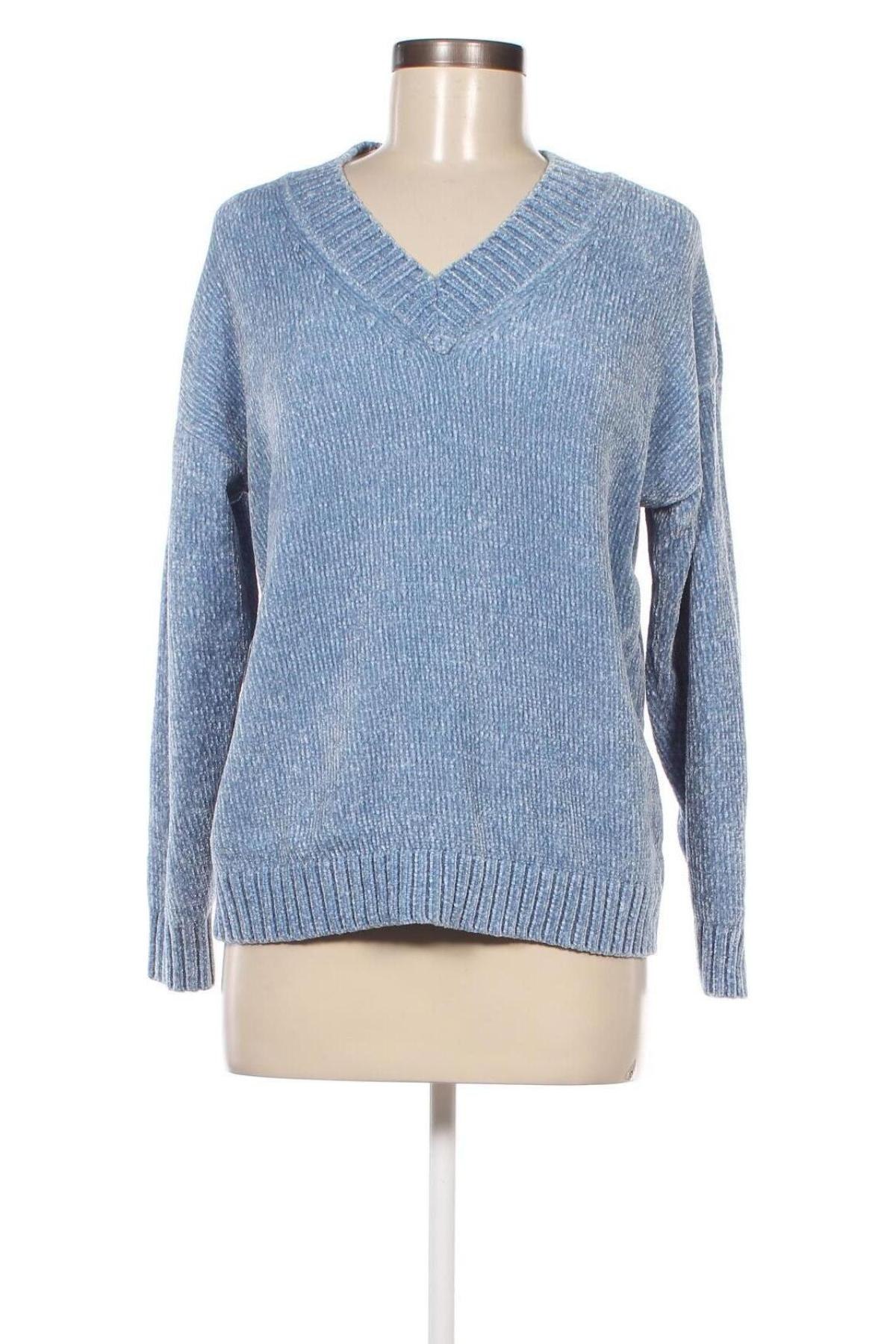 Дамски пуловер LCW, Размер M, Цвят Син, Цена 5,22 лв.