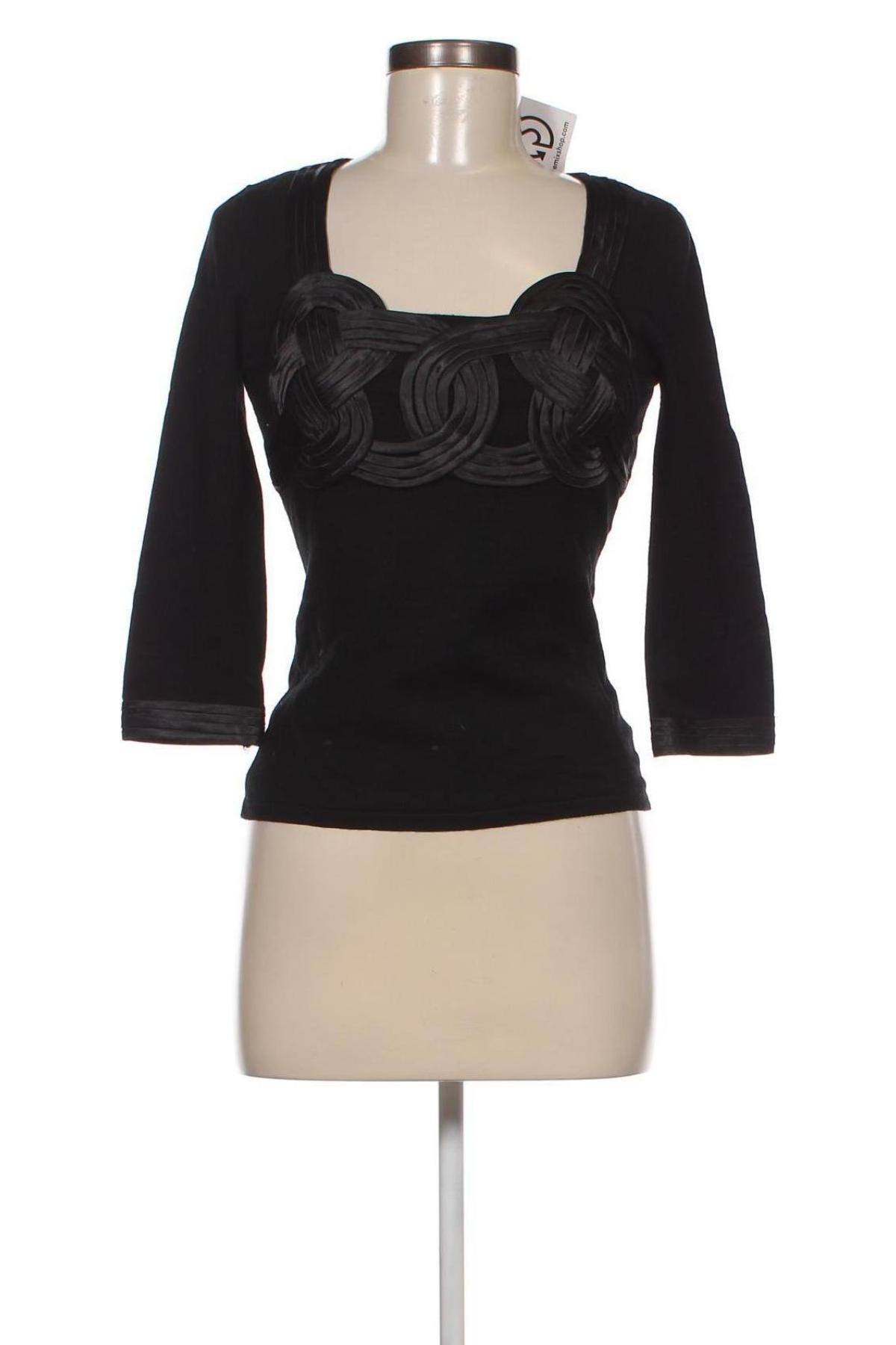 Γυναικείο πουλόβερ Leo Guy, Μέγεθος S, Χρώμα Μαύρο, Τιμή 9,53 €