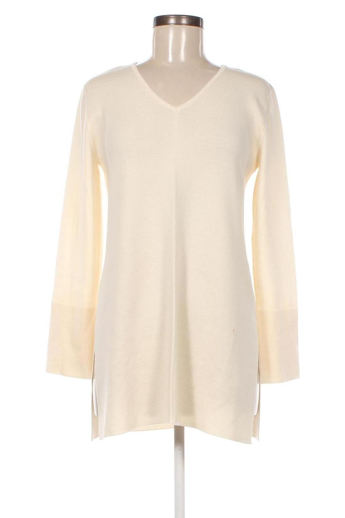 Дамски пуловер Luisa Spagnoli, Размер M, Цвят Екрю, Цена 227,61 лв.