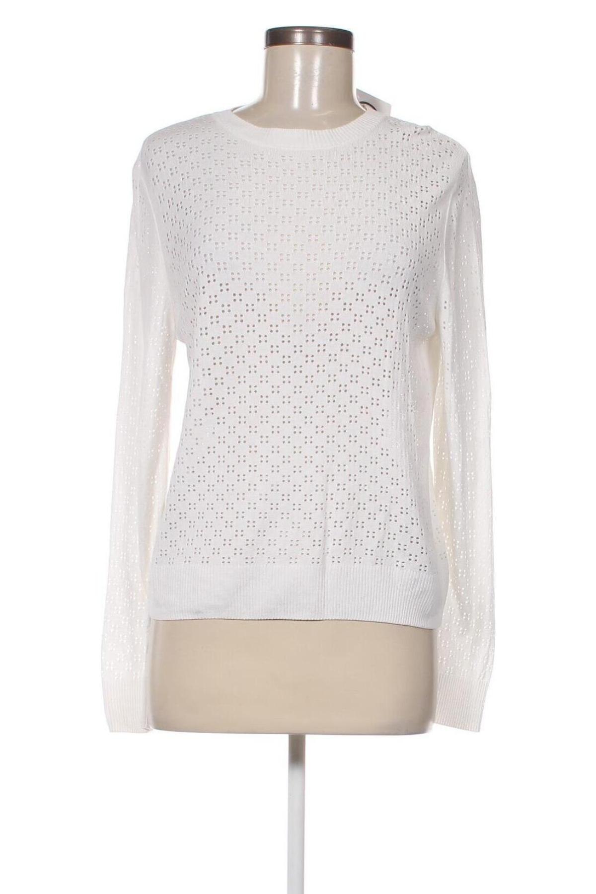 Γυναικείο πουλόβερ Mango, Μέγεθος L, Χρώμα Λευκό, Τιμή 5,12 €
