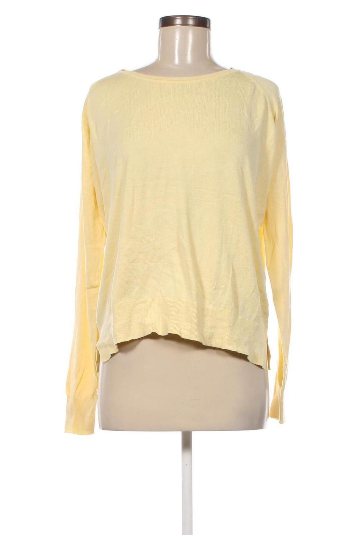 Γυναικείο πουλόβερ Manguun, Μέγεθος L, Χρώμα Κίτρινο, Τιμή 5,38 €