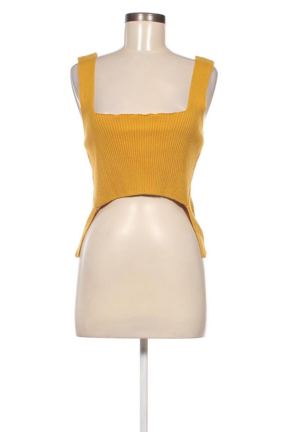 Γυναικείο πουλόβερ Missguided, Μέγεθος L, Χρώμα Κίτρινο, Τιμή 7,82 €