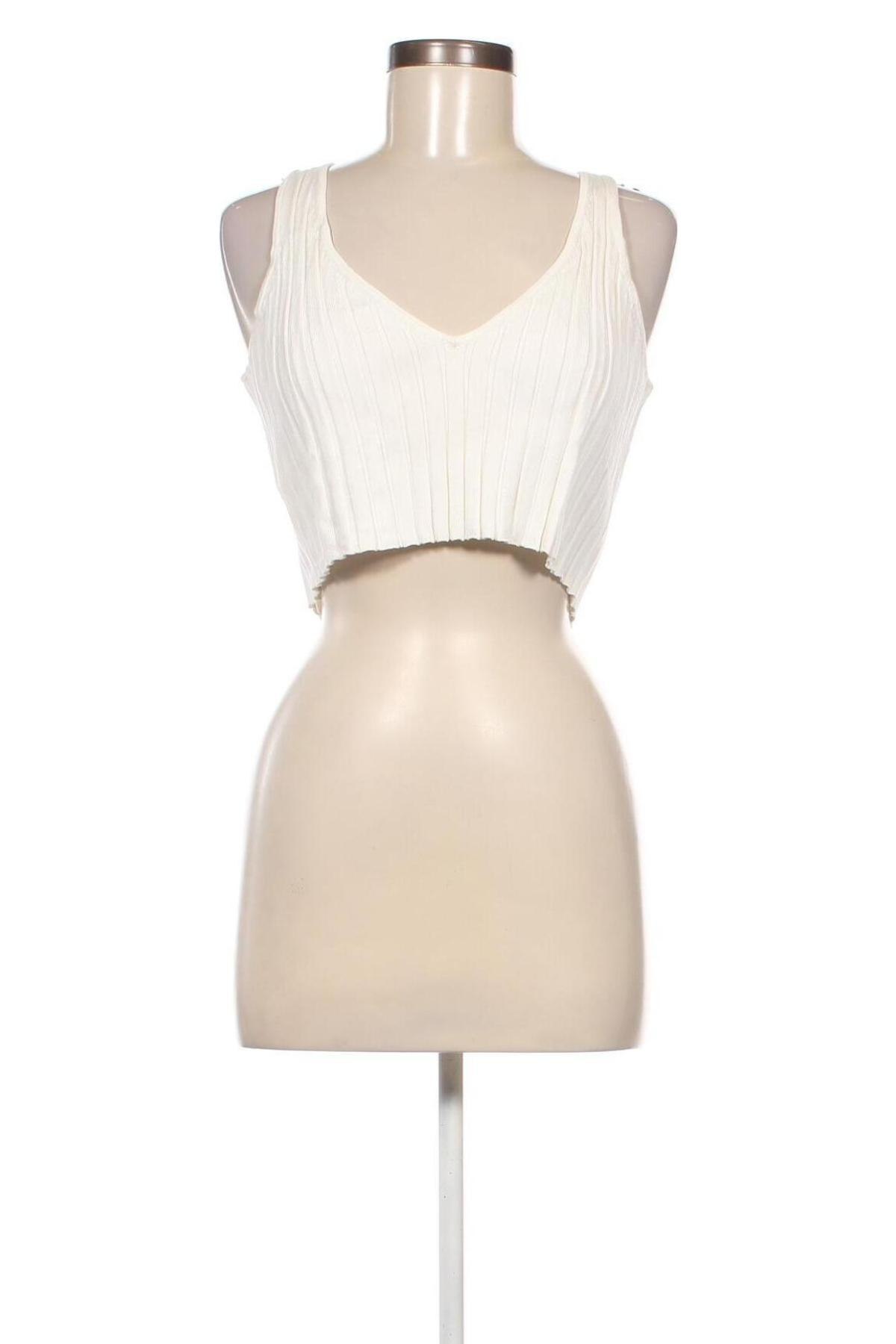Γυναικείο πουλόβερ Monki, Μέγεθος XL, Χρώμα Λευκό, Τιμή 9,09 €