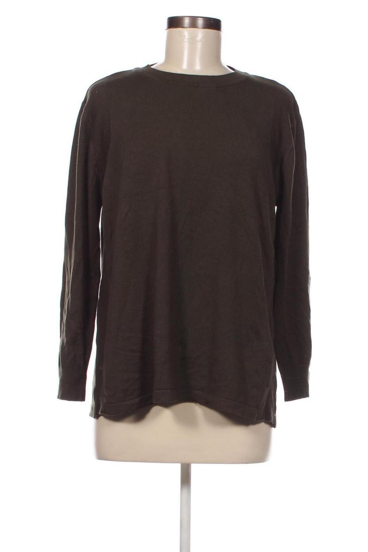 Γυναικείο πουλόβερ More & More, Μέγεθος XL, Χρώμα Πράσινο, Τιμή 18,24 €