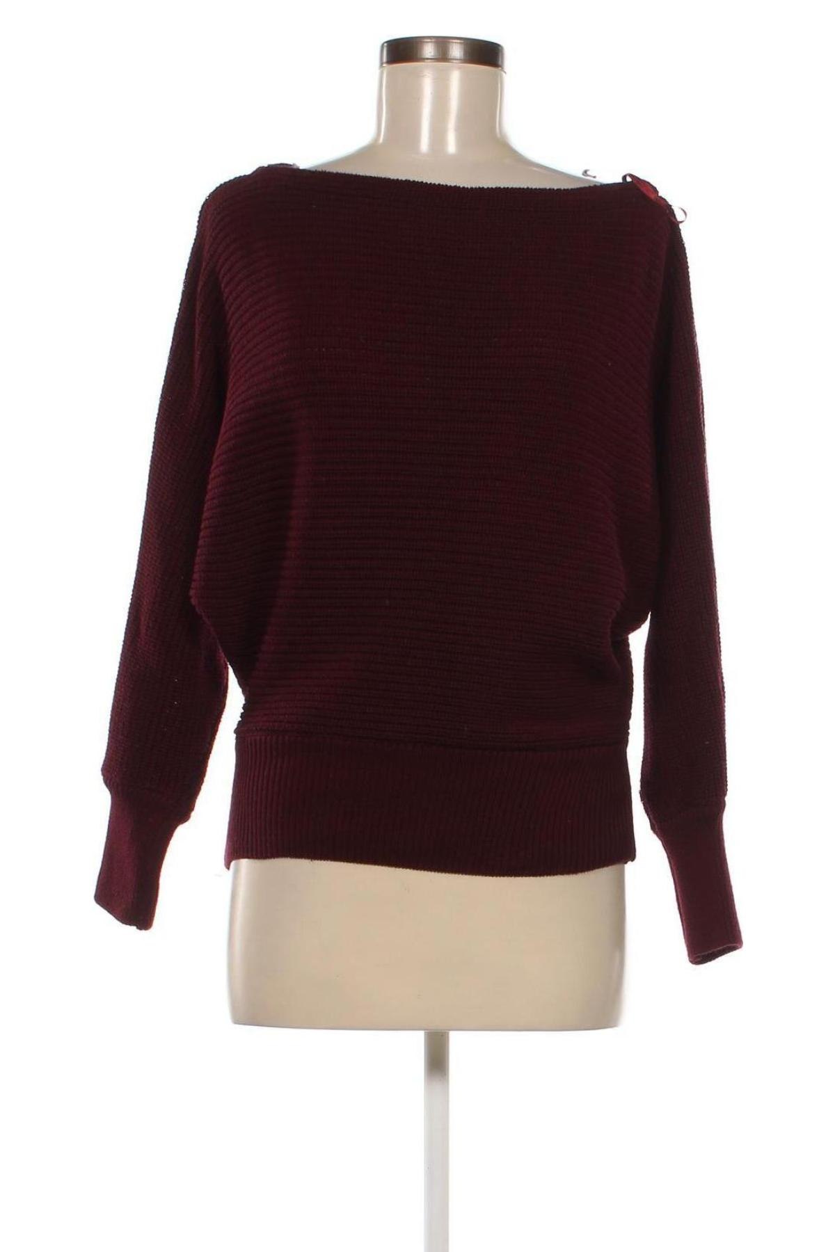 Дамски пуловер NA-KD, Размер S, Цвят Червен, Цена 29,01 лв.