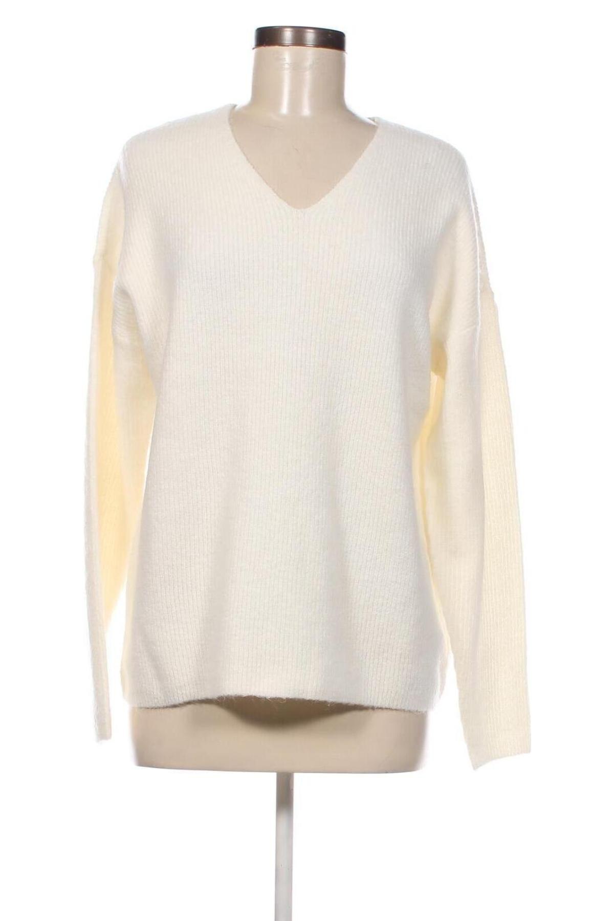 Дамски пуловер ONLY, Размер L, Цвят Бял, Цена 29,16 лв.