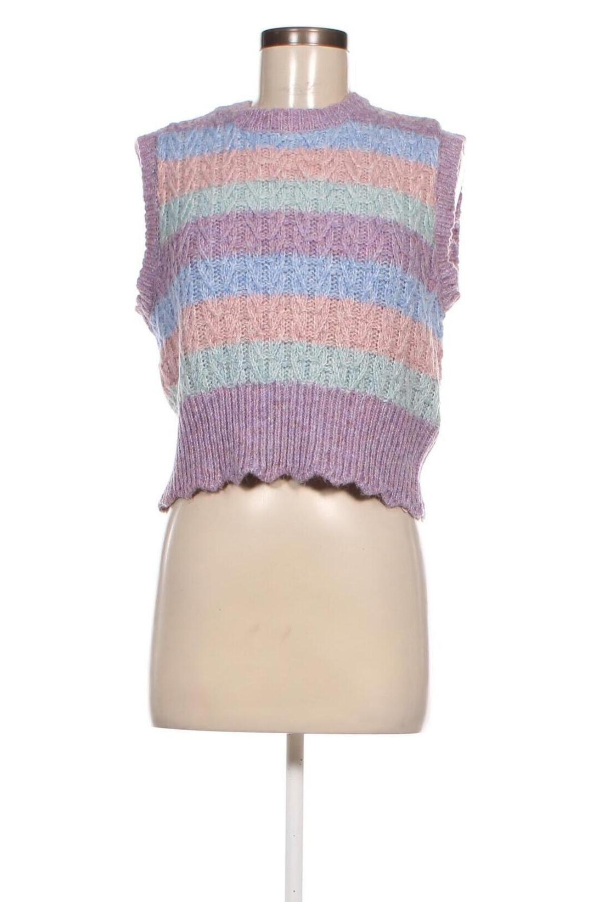Γυναικείο πουλόβερ ONLY, Μέγεθος L, Χρώμα Πολύχρωμο, Τιμή 4,18 €