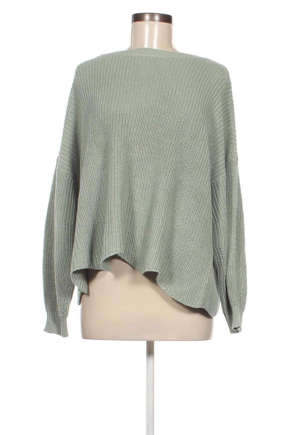 Дамски пуловер ONLY, Размер M, Цвят Зелен, Цена 21,06 лв.