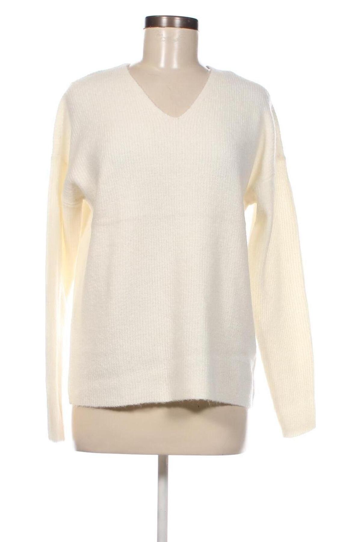Дамски пуловер ONLY, Размер M, Цвят Бял, Цена 18,90 лв.