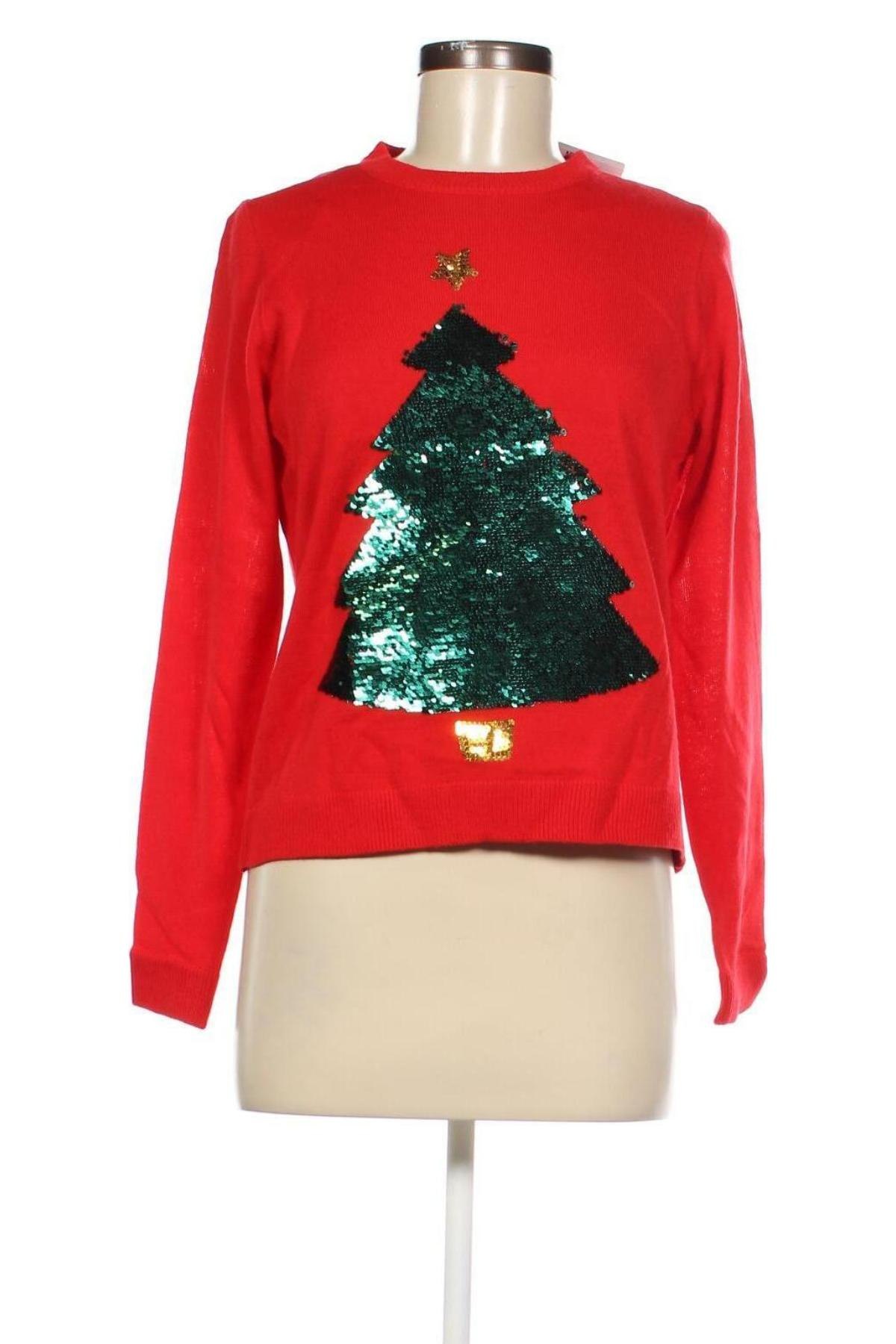 Γυναικείο πουλόβερ ONLY, Μέγεθος S, Χρώμα Κόκκινο, Τιμή 12,53 €