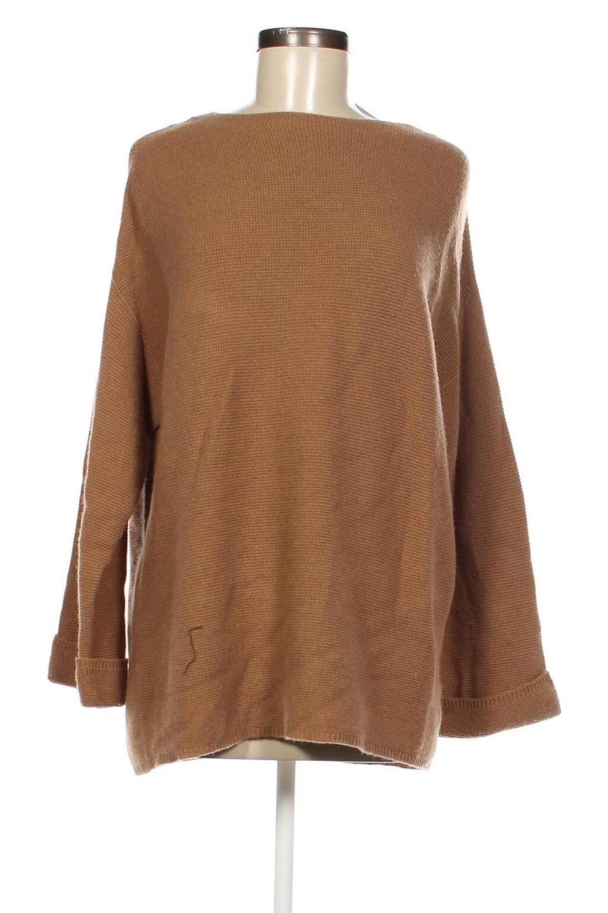 Дамски пуловер Oviesse, Размер L, Цвят Кафяв, Цена 27,60 лв.