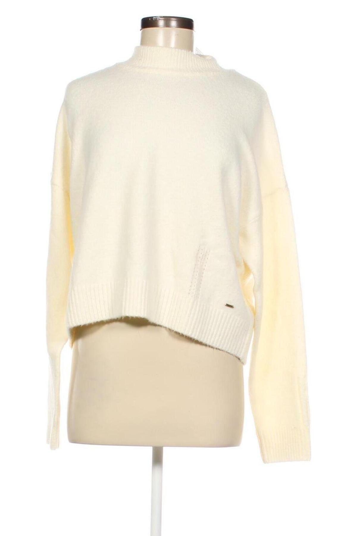Γυναικείο πουλόβερ Pepe Jeans, Μέγεθος M, Χρώμα Εκρού, Τιμή 68,04 €