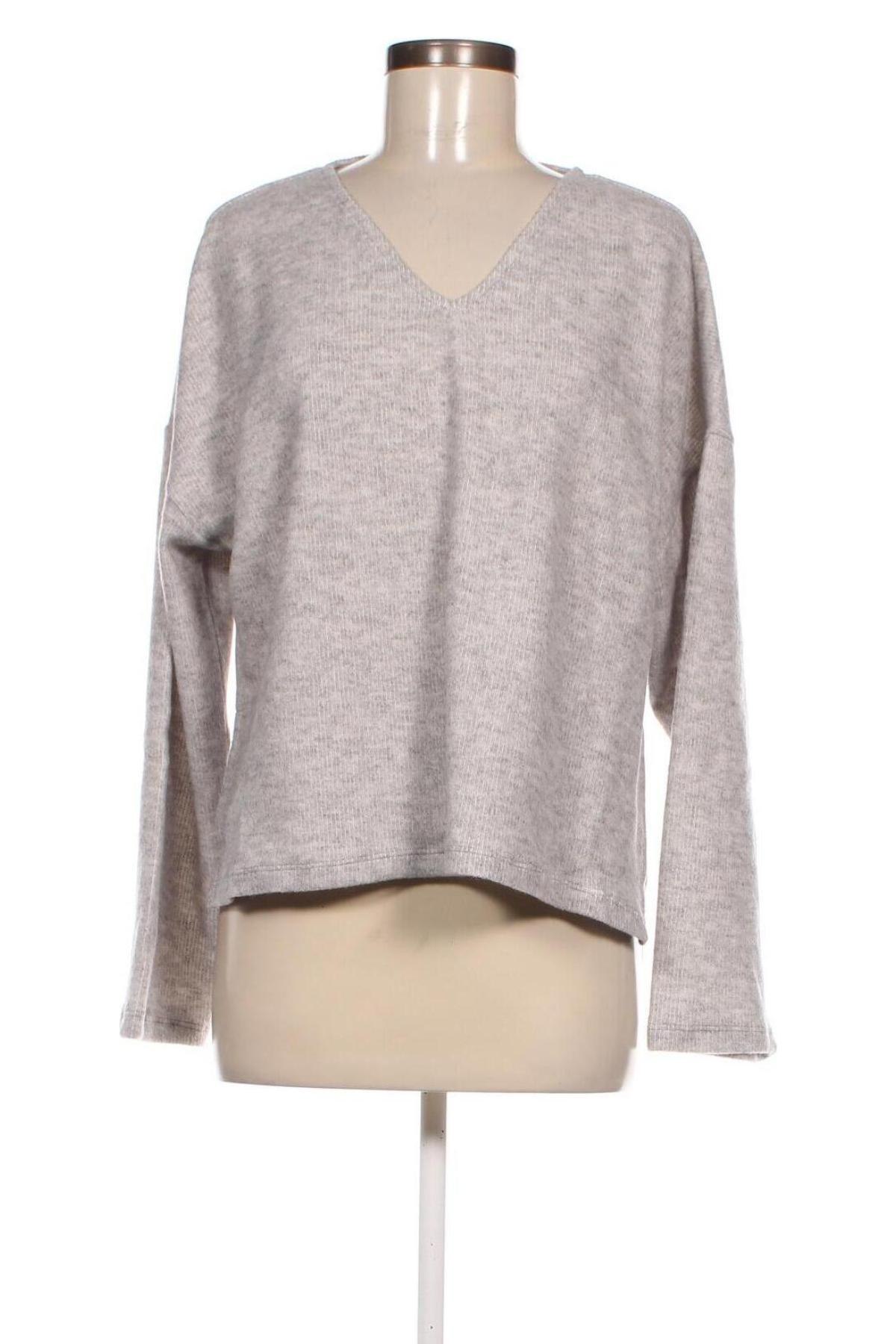Γυναικείο πουλόβερ Pieces, Μέγεθος L, Χρώμα Γκρί, Τιμή 12,53 €