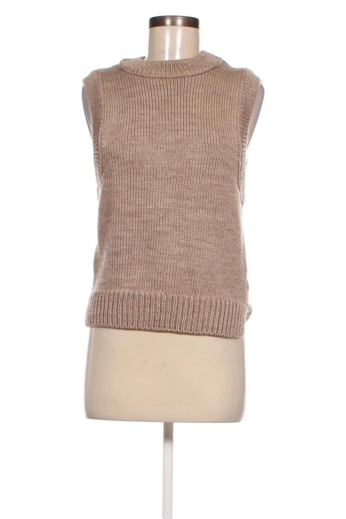 Γυναικείο πουλόβερ Pieces, Μέγεθος S, Χρώμα  Μπέζ, Τιμή 7,80 €