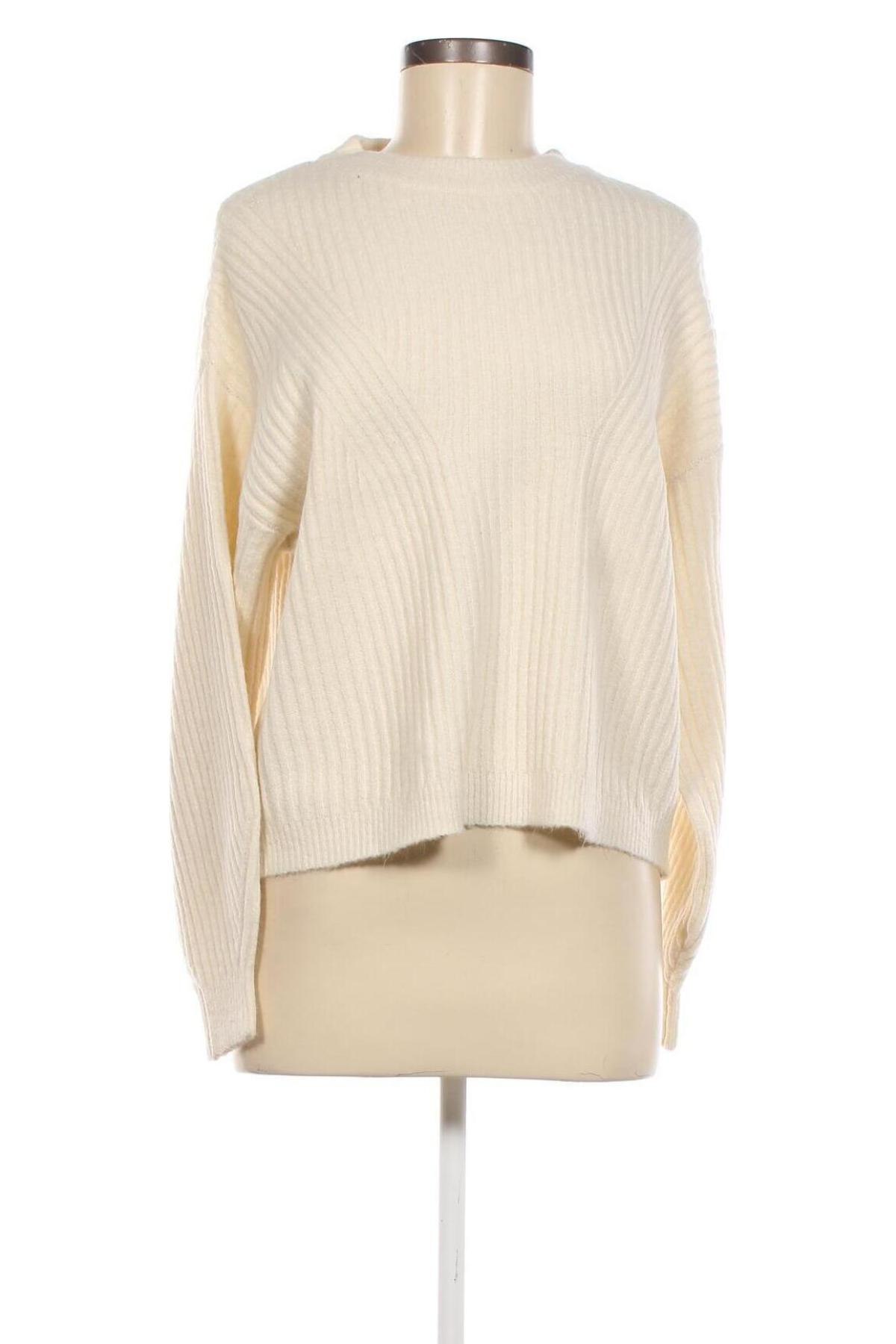 Γυναικείο πουλόβερ Pieces, Μέγεθος S, Χρώμα Εκρού, Τιμή 6,68 €