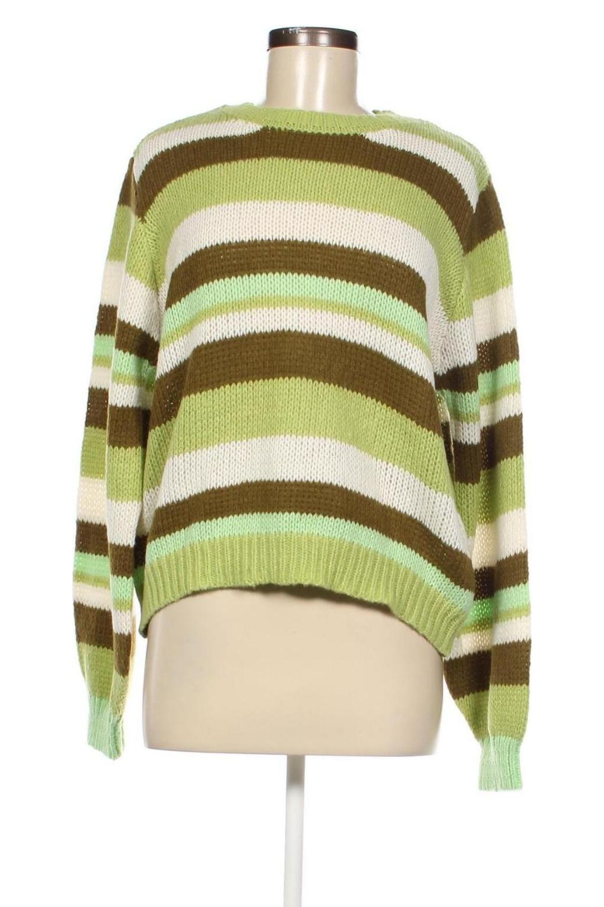 Дамски пуловер Pieces, Размер L, Цвят Многоцветен, Цена 16,74 лв.