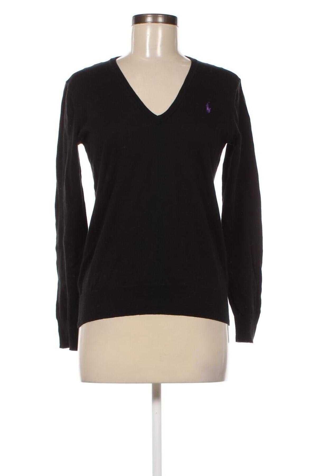 Дамски пуловер Polo By Ralph Lauren, Размер M, Цвят Черен, Цена 111,15 лв.