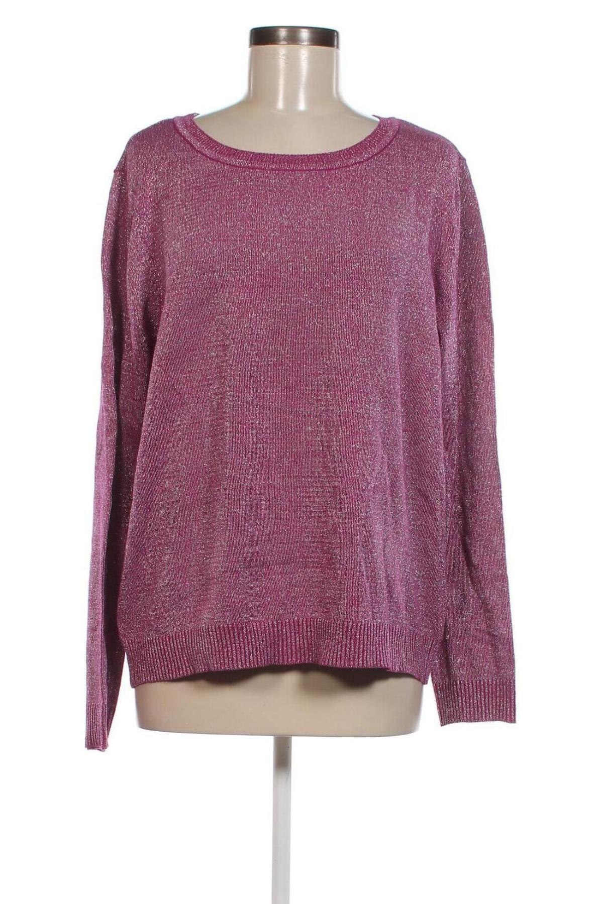 Damski sweter Rockmans, Rozmiar XL, Kolor Różowy, Cena 153,05 zł