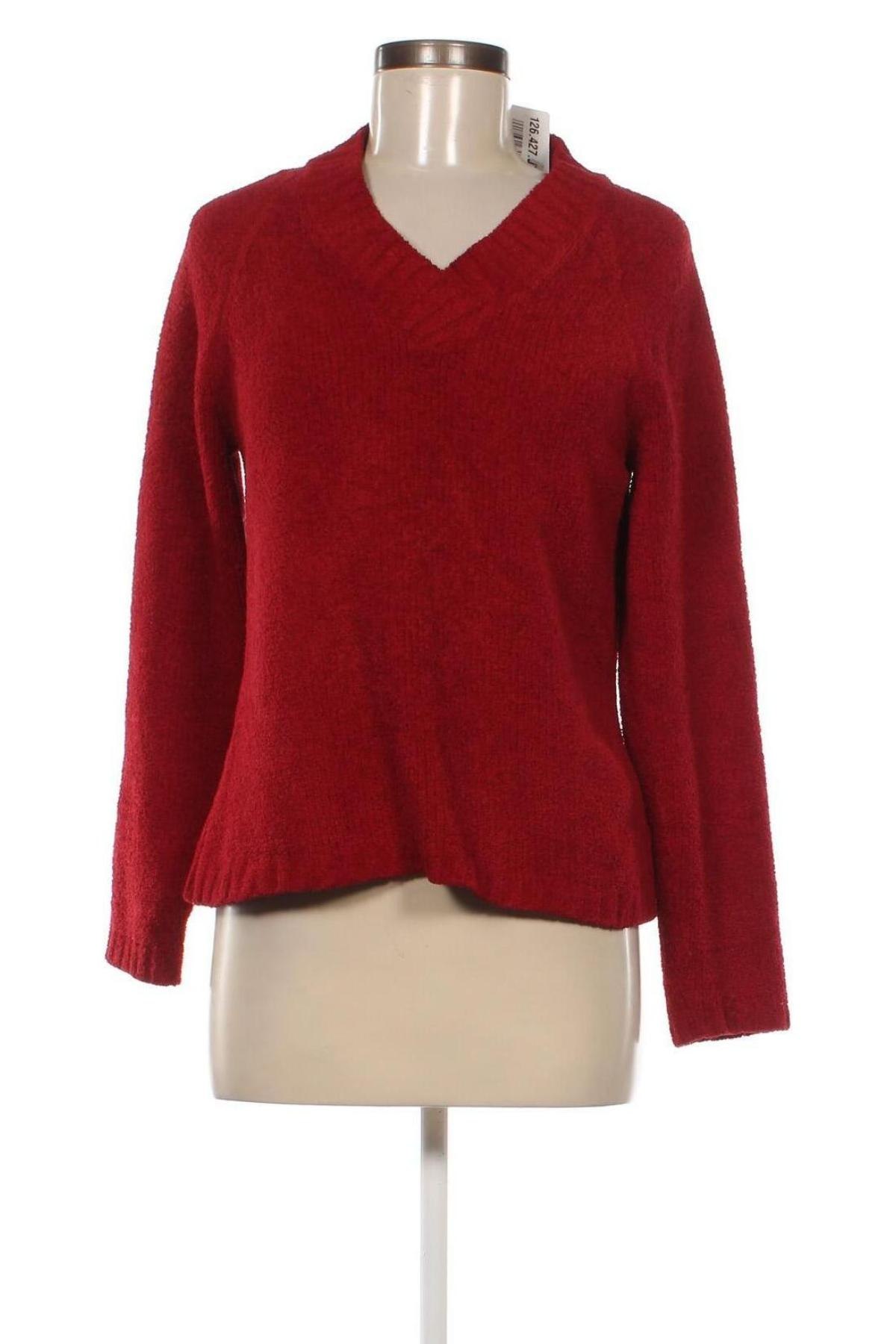 Дамски пуловер St. John's Bay, Размер S, Цвят Червен, Цена 5,22 лв.
