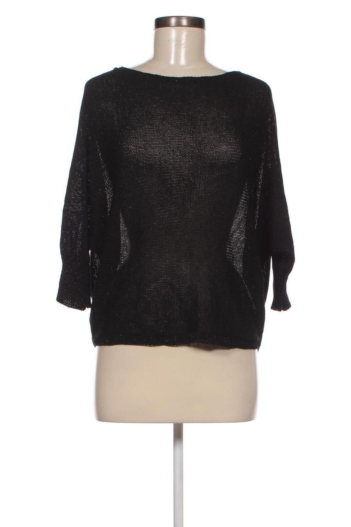 Γυναικείο πουλόβερ Terra di Siena, Μέγεθος M, Χρώμα Μαύρο, Τιμή 3,59 €