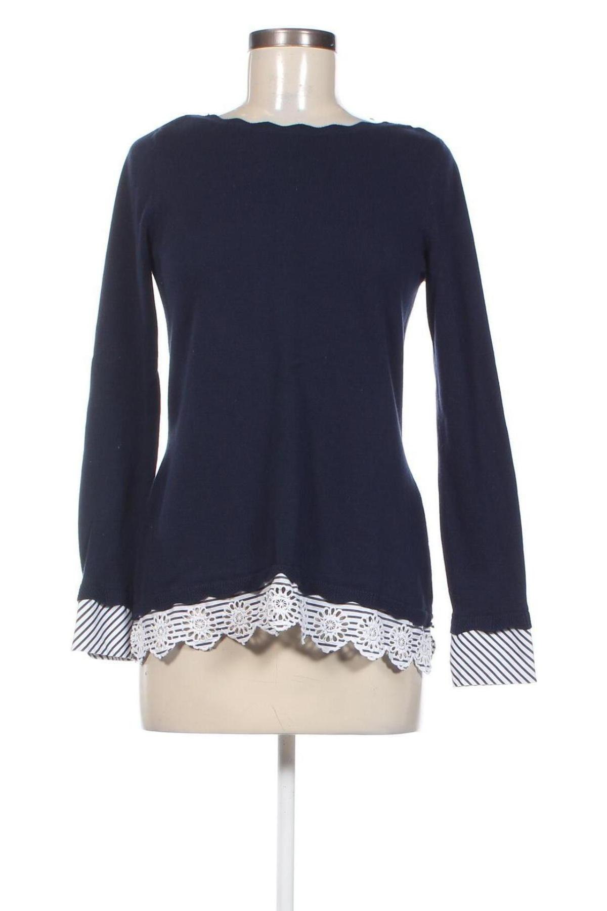 Дамски пуловер White House / Black Market, Размер S, Цвят Син, Цена 54,00 лв.