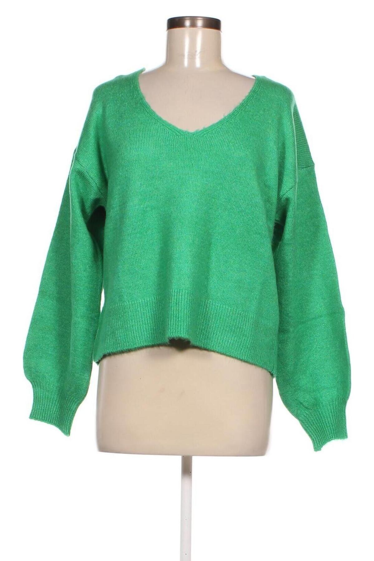 Дамски пуловер Y.A.S, Размер L, Цвят Зелен, Цена 75,24 лв.