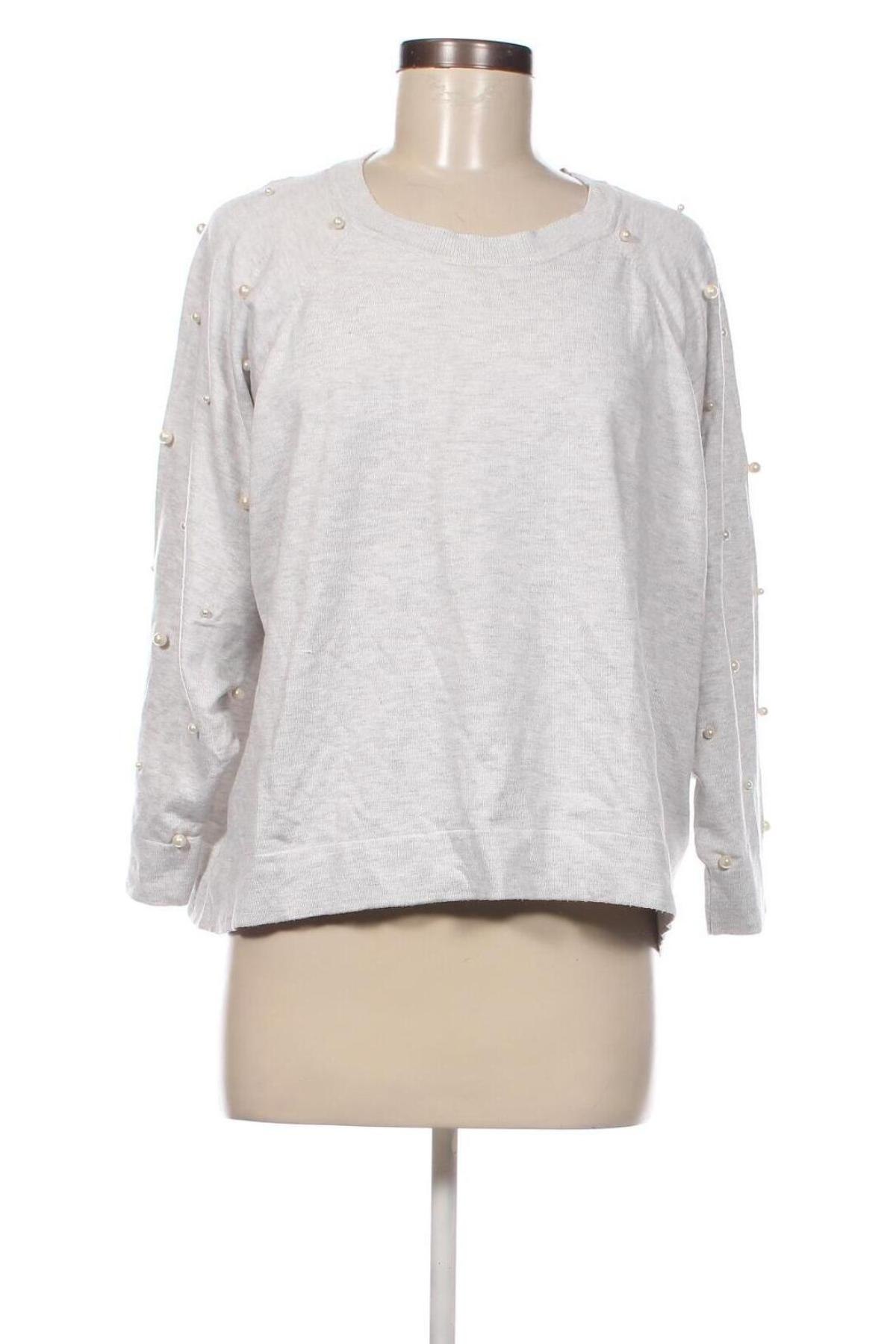Damenpullover Zara Knitwear, Größe M, Farbe Grau, Preis 13,92 €