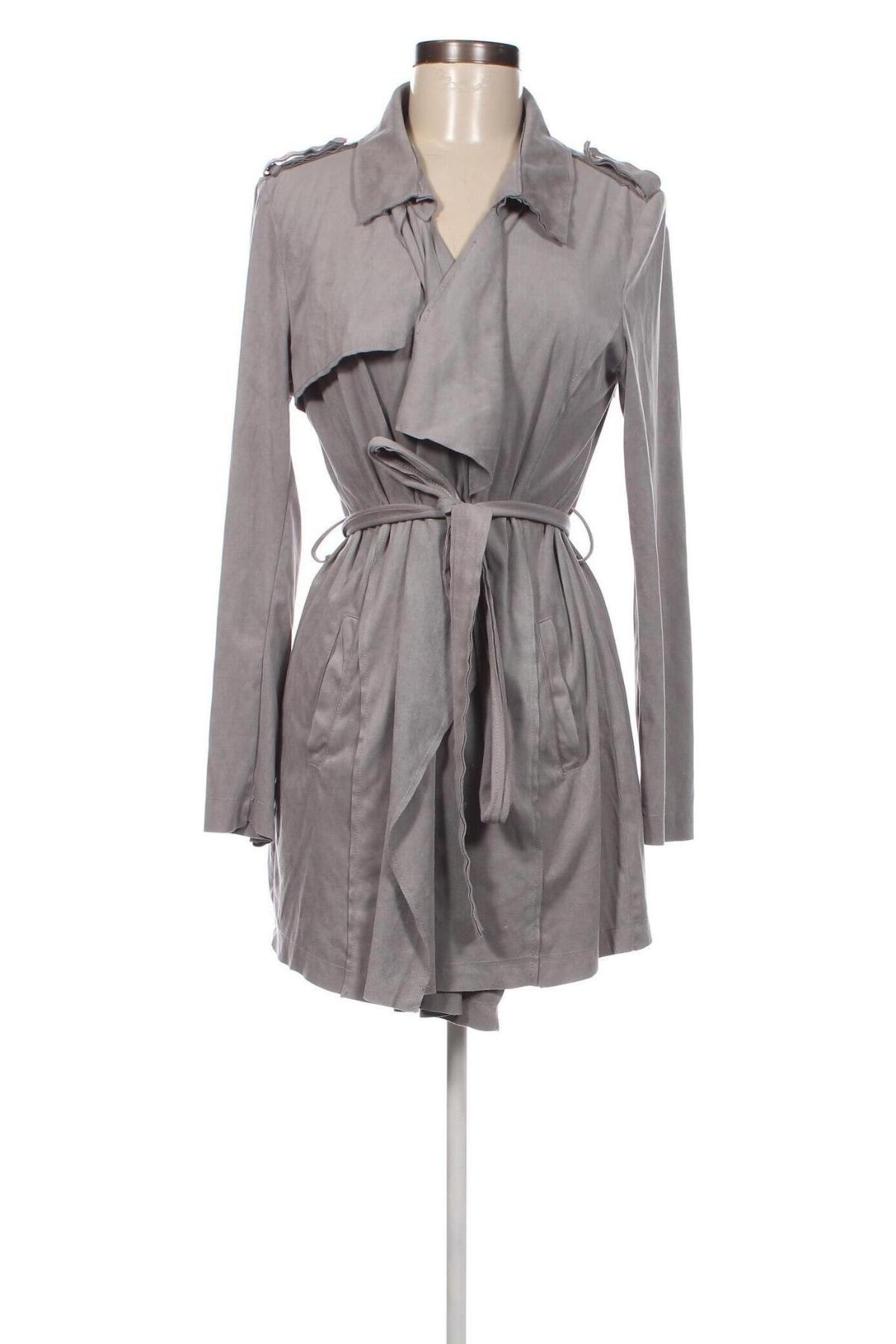 Damen Trench Coat Esmara, Größe M, Farbe Grau, Preis € 4,18