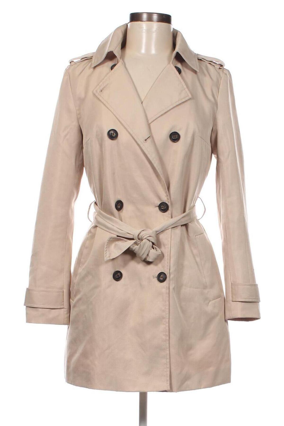 Damen Trench Coat ONLY, Größe XS, Farbe Beige, Preis € 21,55