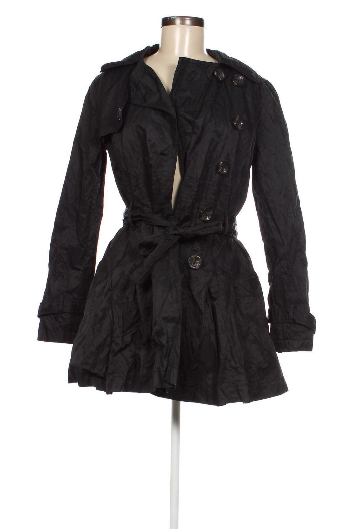 Damen Trench Coat Yessica, Größe M, Farbe Schwarz, Preis € 4,18